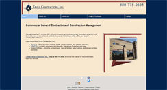 Desktop Screenshot of krollcontractorsinc.com